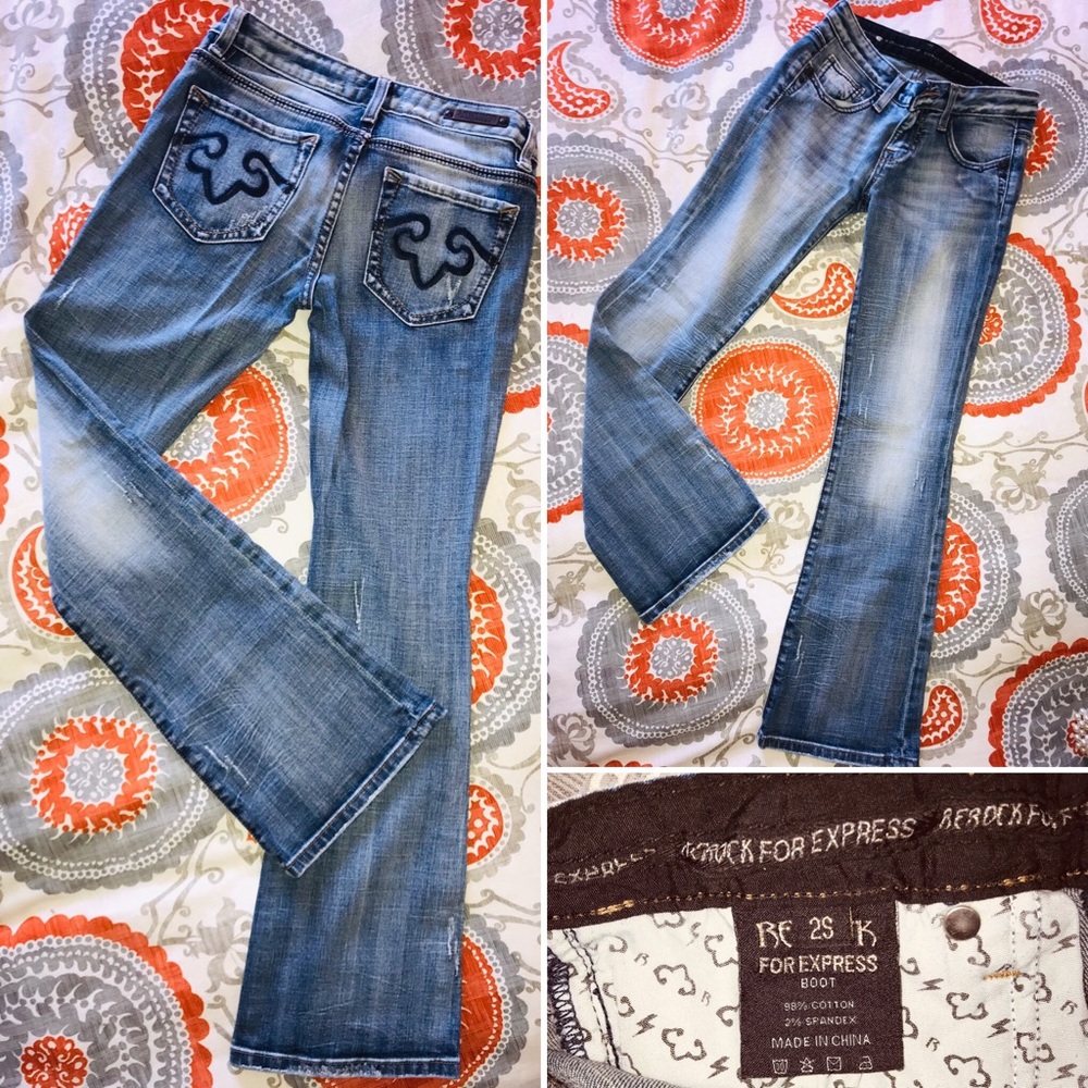 REROCK for EXPRESS bootcut jeans